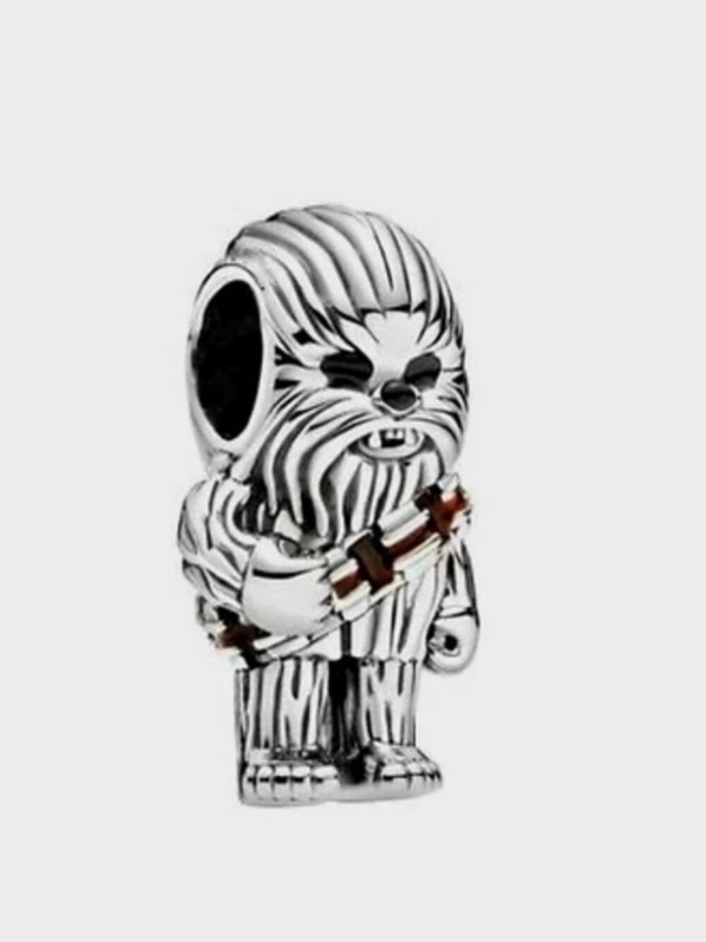 New Pandora ??Star Wars Chewbacca silver charm for jewelry bracelet